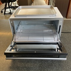 K2511-018 AQUA オーブントースター AQT-WA11P ホワイト 1200W 2024年製 トースト2枚焼き 60〜230℃ 通電確認済み 中古美品　の画像