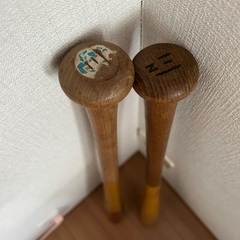 木製　バット　2本の画像