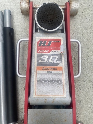 ARCAN ガレージジャッキ　HJ-3000JP 3t 油圧式　