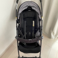 アップリカ ベビーカー エアリア 黒の画像