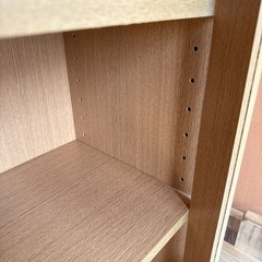 【無料】収納棚 キャビネット 食器棚の画像