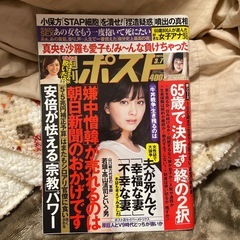 受け渡し早い人優先です　週刊誌５冊の画像
