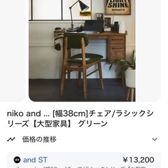 作業デスク&チェアの画像