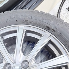 【美品】スタッドレスタイヤホイール付き、16インチ（195/65R16）の画像
