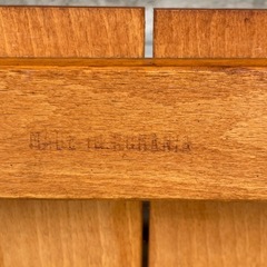 ルーマニア製 折りたたみ椅子② フォールディングチェア 折り畳み ビンテージの画像