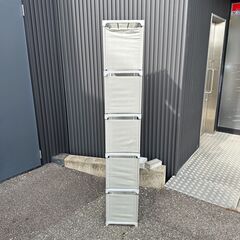 店頭引き渡し 中古 布ラック ファブリックチェスト 棚 収納 家具の画像