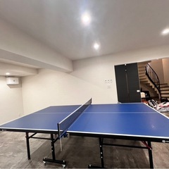 卓球台セット（卓球台,ラケット,卓球球含む）　の画像