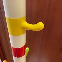 IKEA カラフル 　コートかけ・バックかけ 125cm 1000円の画像