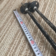 サロモン　スキーポール110センチ中古の画像