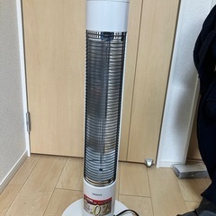 グラファイトヒーター 遠赤外線 超速暖 左右自動首振り(山善)の画像