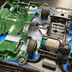 ミニ四駆ブロッケンG謎の黒緑塗装の画像