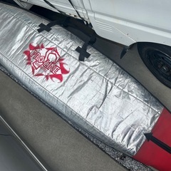 RRD社 ウインドサーフィン　ボード　フィン　ハードケース付きの画像