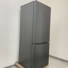 中古家電セット(冷蔵庫 AQUA 201L 2021年製 AQR-20E9(K) 洗濯機  SHARP 5.5kg 2019年製 ES-GE5C-W)の画像