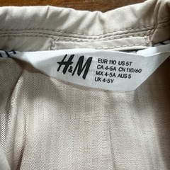 H&M 上下セット110の画像