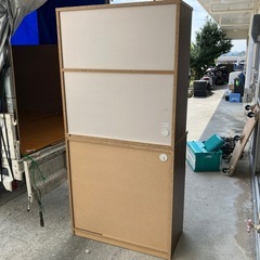 🉐美品　食器棚　レンジボード🉐キッチンボード　キッチン収納　炊飯器置き場　　レンジ置き　引き出し付き　の画像