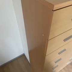 【お譲り先決定】たんす　チェスト　7段　大容量　の画像