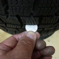 DANLOP WINTER MAX　195/65R/15　91Ｑ  MADE -IN-JAPAN  8分山　3018製造品　4本の画像
