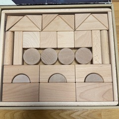 無塗装木装つみき　国産　30ピースの画像