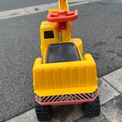 外遊び用　ショベルカー乗り物の画像