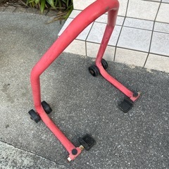 バイクメンテナンス　すtスタンドの画像
