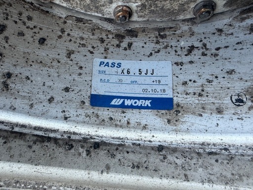 work equip 14インチ 4本