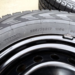 FJクルーザー　スタッドレス　YOKOHAMA iceg GUARDの画像