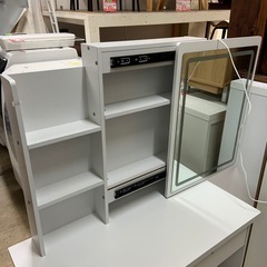 ドレッサー　スライド式　照明の画像