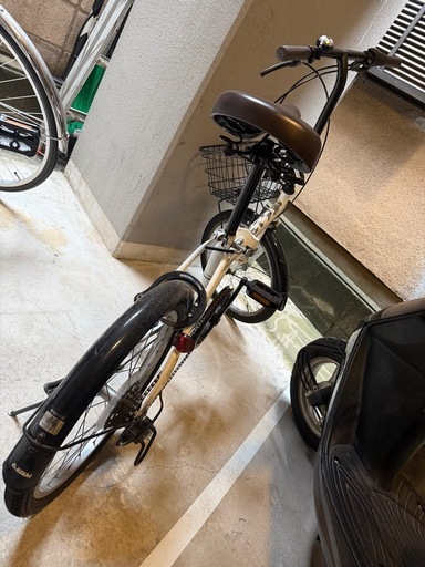 あさひ[ASAHI] カジュリーフォールディング BAA-O 20インチ 外装6段変速 オートライト 折りたたみ自転車