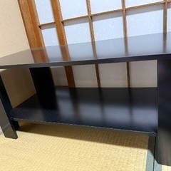 センターテーブル　テレビ台　ブラックの画像