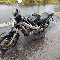 ホンダ　ブロス　400cc BROS400 レストアベース 書類あり 不動　バイク　2輪　NC25の画像