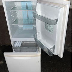 配達設置無料 パナソニック 冷凍冷蔵庫 138L 自動霜取機能付NR−B143E7−KYの画像