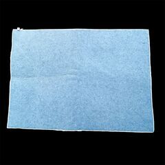 カーペット　ホワイト　約130cm×180cm　ポリエステル　滑り止め加工付きの画像