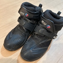 バイクブーツ　美品　26.5サイズ　ブラックの画像