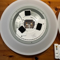 【受付終了】2個セット　シーリングライト 6畳 調光 LED アイリスオーヤマの画像