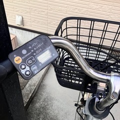 パナソニック電動自転車　シルバーの画像