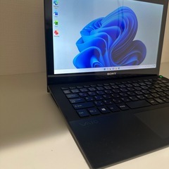 VAIO Pro 11 SVP11229EJB タッチパネル、i5 Win 11の画像