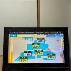 日立テレビ42型の画像