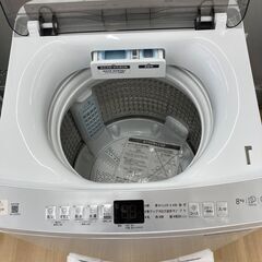 A-439【リユースのサカイ野々市店】ジモティ来店特価‼ アウトレット洗濯機 ハイアール JW-UD80A 2023年製 クリーニング済みの画像