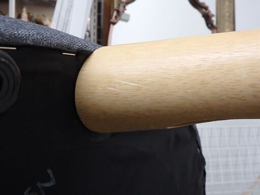 新札幌 NOCE ノーチェ 2人掛けソファ グレー系 W136×D65×H75cm /No.3686