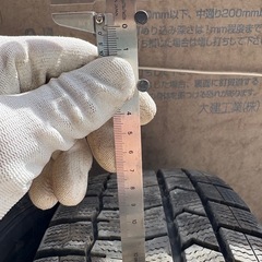 ホイール付きスタッドレスタイヤ
の画像