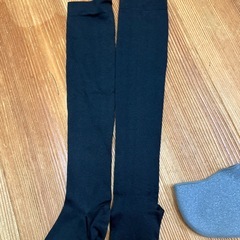 新品着圧ソックス3足組(おまけで中古のかかとソックスお付けします)の画像