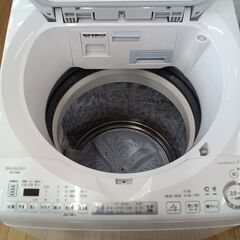 ★ジモティ割あり★ SHARP 洗濯乾燥機 ES-TX8G-W 8/4.5Kg 23年製 動作確認／クリーニング済み TK7116【リユースのサカイつくば店】の画像