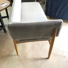 ダイニングベンチ 2人掛けソファの画像