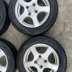 155/65R13  スタッドレス　アルミホイール　4本セット　ヨコハマ　ワゴンR ミラ　ムーブ　アルトの画像