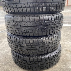 155/65R13  スタッドレス　アルミホイール　4本セット　ヨコハマ　ワゴンR ミラ　ムーブ　アルトの画像