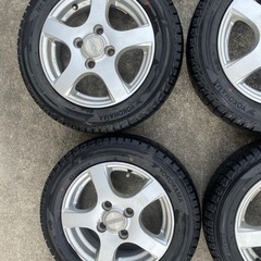 155/65R13  スタッドレス　アルミホイール　4本セット　ヨコハマ　ワゴンR ミラ　ムーブ　アルトの画像