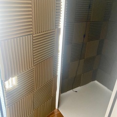オトダスⅡ 防音室 本体＋遮音シート&吸音パネル（取り付け済）＋ファン付きの画像