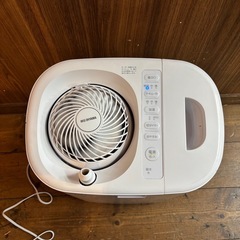 アイリスオーヤマ HCK-5520-W 加湿器 サーキュレーター ホワイト の画像