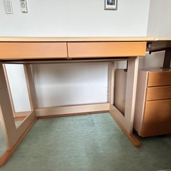 ニトリ　くみあわせデスクの画像