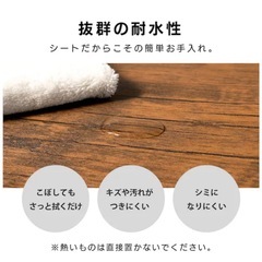 大理石風ローテーブルの画像